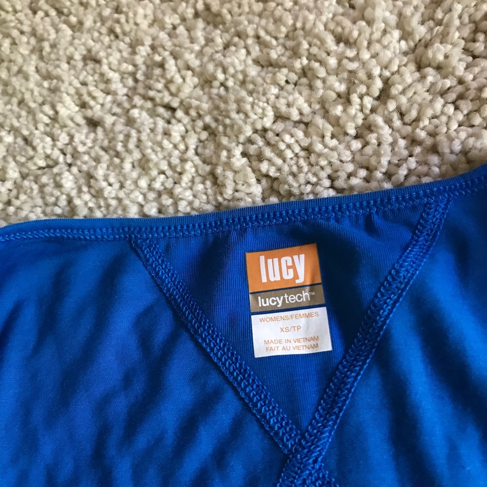 royal blue lucy athletic t-shirt